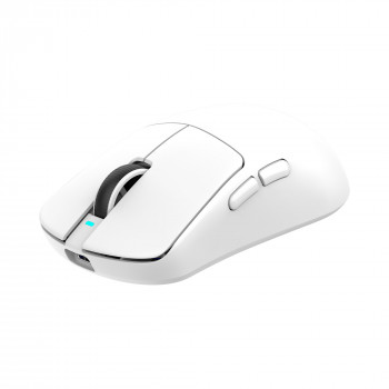White Shark BORS-W WGM-5021 draadloze gamingmuis, 12000 DPI, zwart