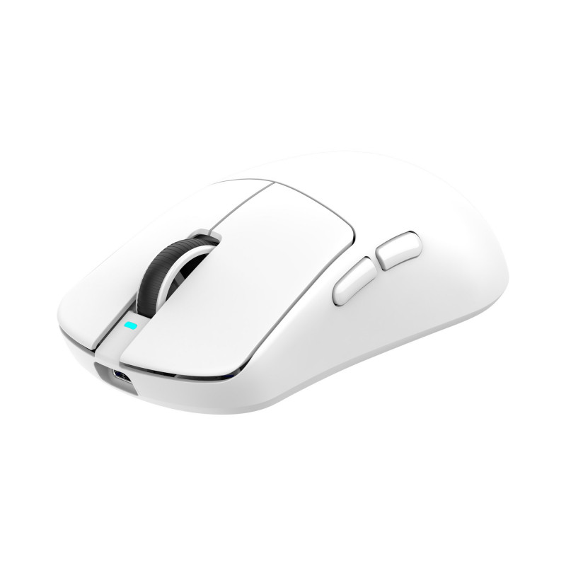 White Shark BORS-W WGM-5021 draadloze gamingmuis, 12000 DPI, zwart