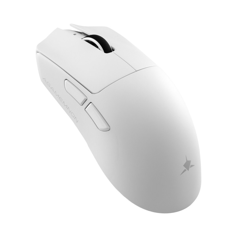 White Shark AGAMEMNON WGM-9012 gamingmuis, wit