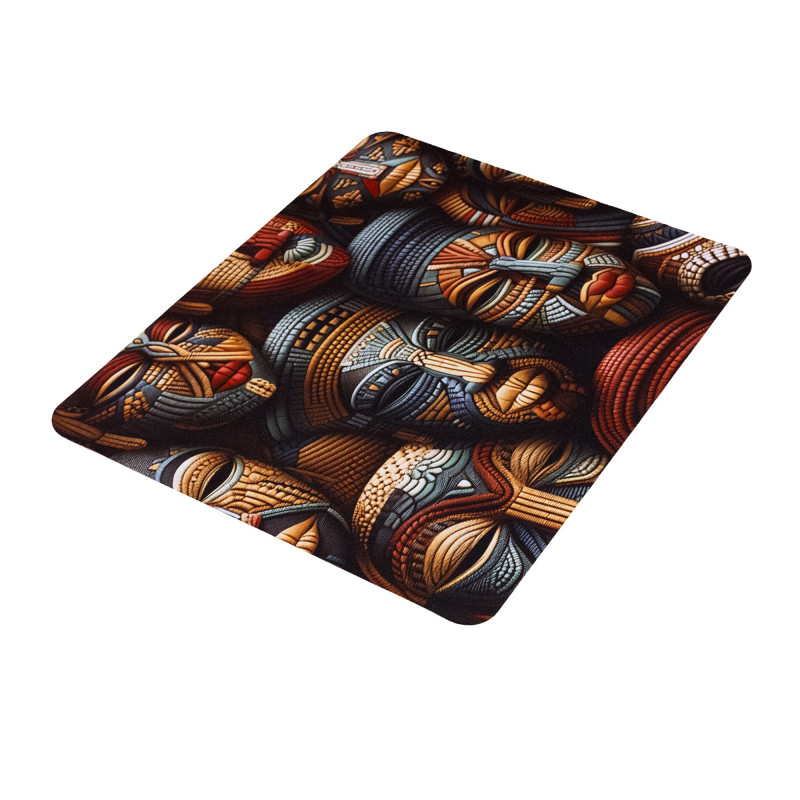 Sbox BALAM M MP-04 muismat, 300x250 mm, zwart met print