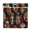 Sbox BALAM M MP-04 muismat, 300x250 mm, zwart met print
