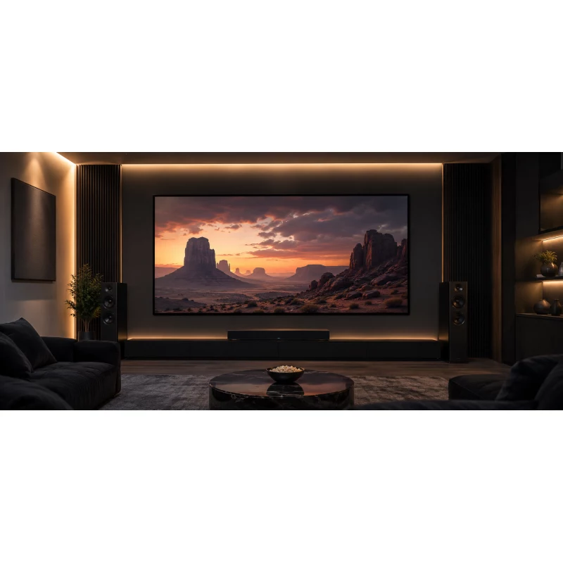 Reflecta CineHome ALR UST 82551 ingelijst projectiescherm, 223x126 cm, 16:9