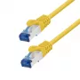 LogiLink CP4047S patchkabel Cat.6A CCA S/FTP LSZH, 1,5 m, geel, EconLine