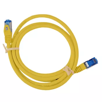 LogiLink CP4047S patchkabel Cat.6A CCA S/FTP LSZH, 1,5 m, geel, EconLine