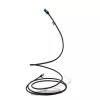 LogiLink CP5023S patchkabel Cat.6A SLIM S/FTP LSZH, 0,5 m, zwart, SlimLine