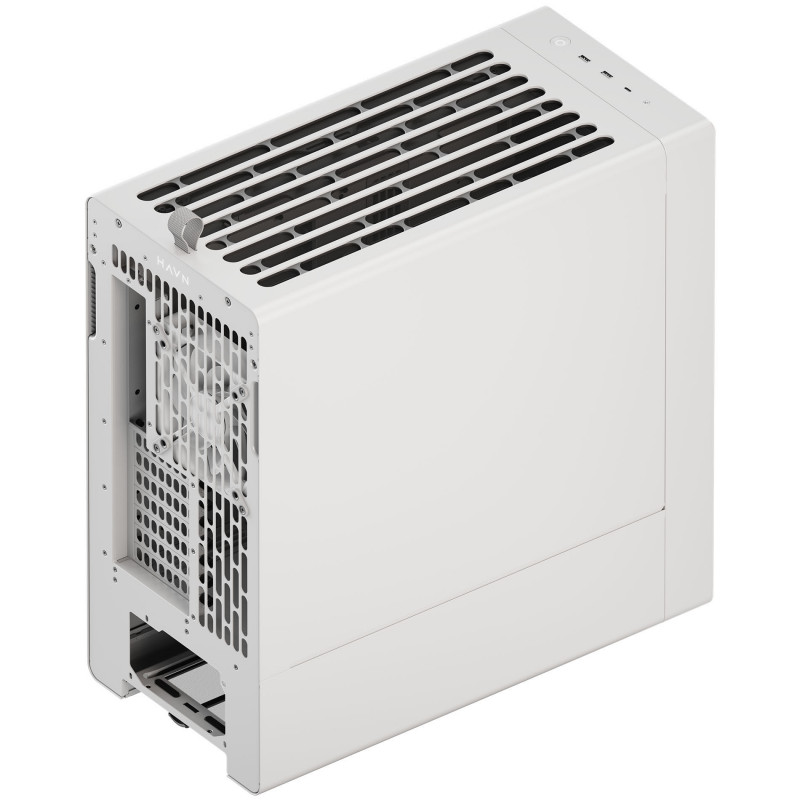 HAVN BF 360 Flow Solid pc-behuizing, Midi Tower, E-ATX, wit