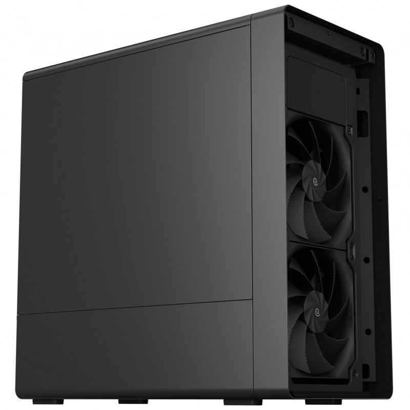 HAVN BF 360 Flow Solid pc-behuizing, Midi Tower, E-ATX, zwart
