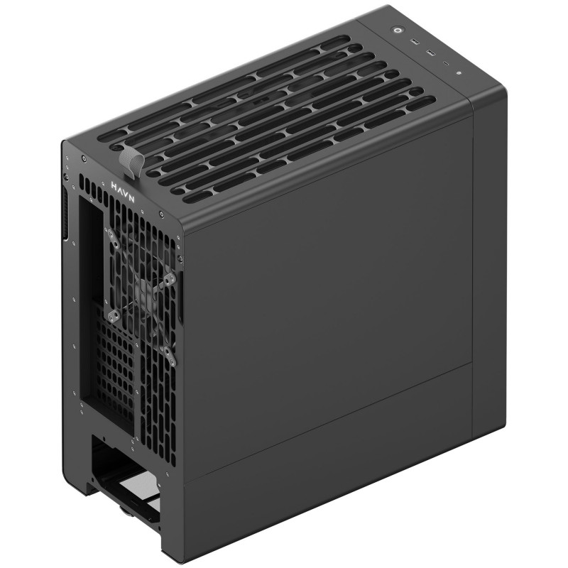 HAVN BF 360 Flow Solid pc-behuizing, Midi Tower, E-ATX, zwart