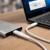 LogiLink CU0244 USB 2.0-kabel USB-C naar Micro-USB, 480 Mbps, 12 W, wit, 2 m