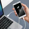 LogiLink CU0254 USB 2.0-kabel USB-C naar USB-A, 480 Mbps, 15 W, wit, 2 m
