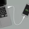LogiLink CU0254 USB 2.0-kabel USB-C naar USB-A, 480 Mbps, 15 W, wit, 2 m