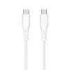 LogiLink CU0261 USB 2.0-kabel USB-C naar USB-C, 480 Mbps, 60 W, wit, 0,5 m