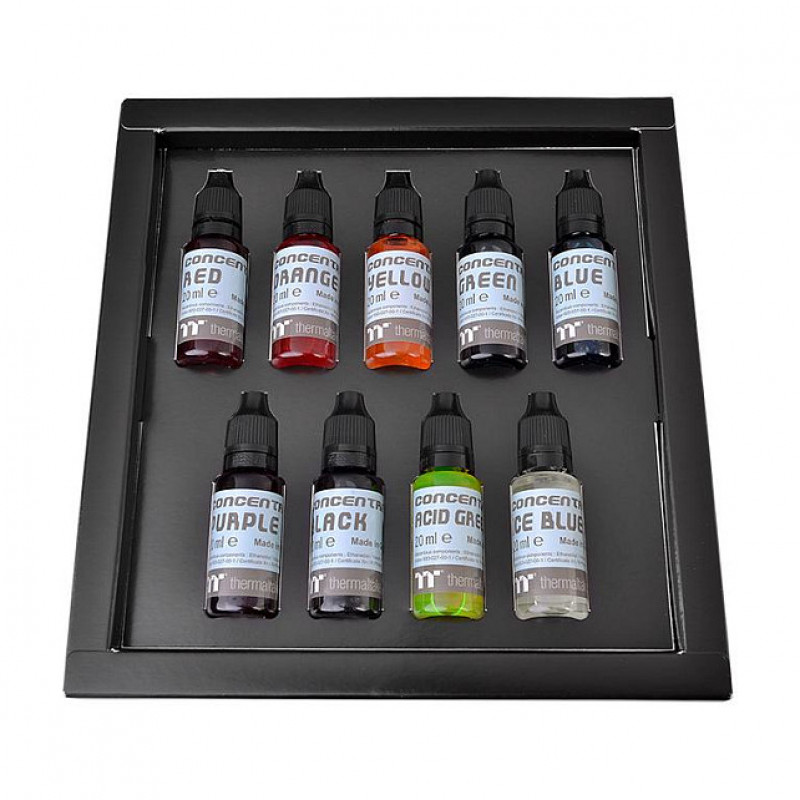 Thermaltake TT Premium koelvloeistofconcentraat-set CL-W221-OS00SW-A, 9 x 20 ml