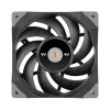Thermaltake Pacific TOUGH C240 CL-W305-CU12BL-A vloeistofkoelingset, heldere koelvloeistof, 12 cm, zwart