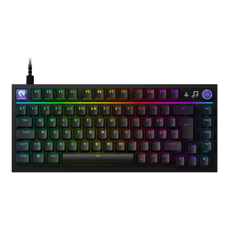 Logitech G316 X 75 gamingtoetsenbord, zwart, US International