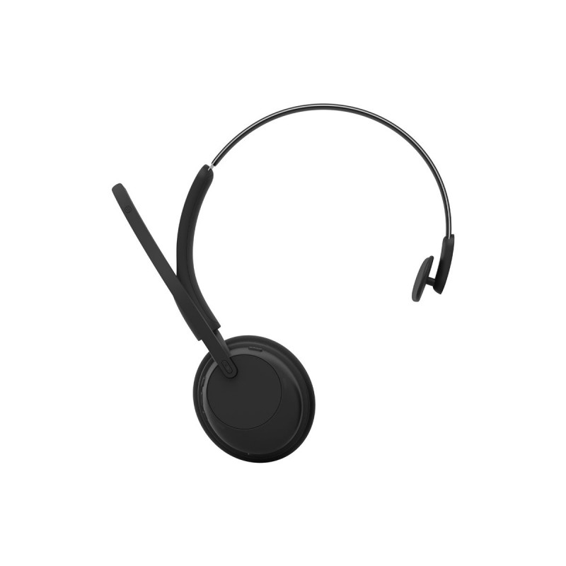 Jabra Evolve3 45 Mono UC headset met LINK 390c en oplaadstandaard, zwart