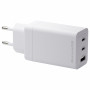dbramante1928 CI70CCWH4436 voedingsadapter, 70 W, 2x USB-C + 1x USB-A, EU-stekker, wit
