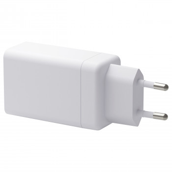 dbramante1928 CI70CCWH4436 voedingsadapter, 70 W, 2x USB-C + 1x USB-A, EU-stekker, wit