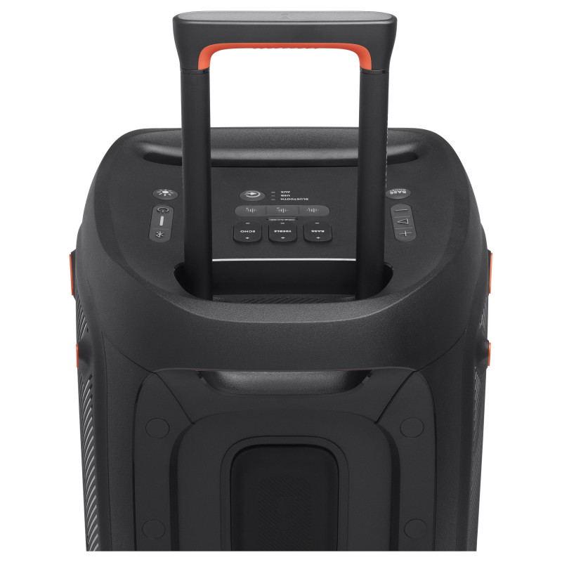 JBL PartyBox 310 JBLPARTYBOX310EU draagbare partyspeaker, draadloos, Bluetooth, app-bediening, 240 W, tweeweg, zwart