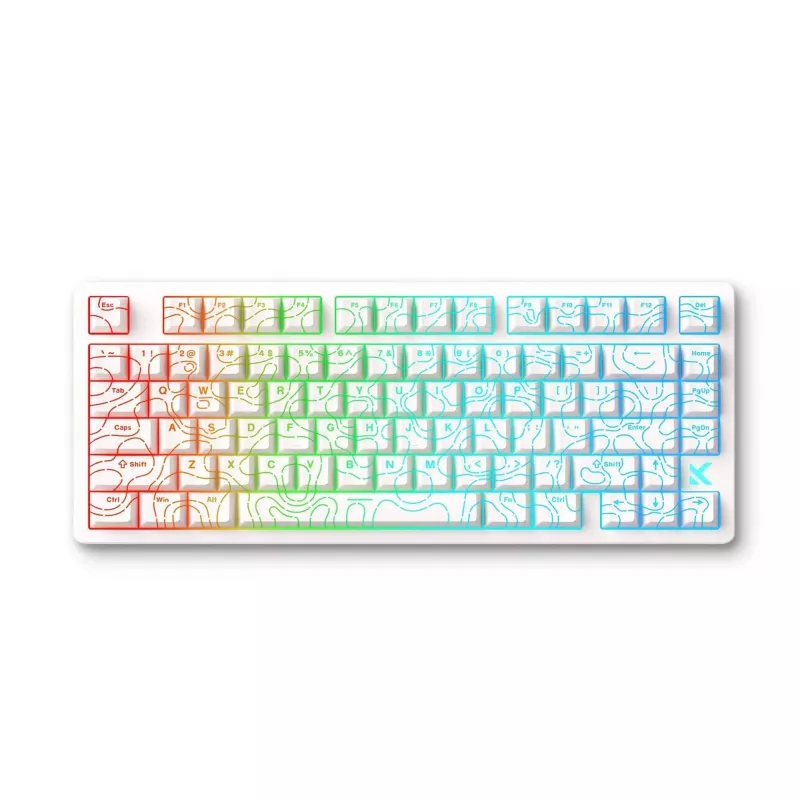 Mchose Jet 75 HW-Jet75-8 gamingtoetsenbord, Kailh Magnetic God-switches