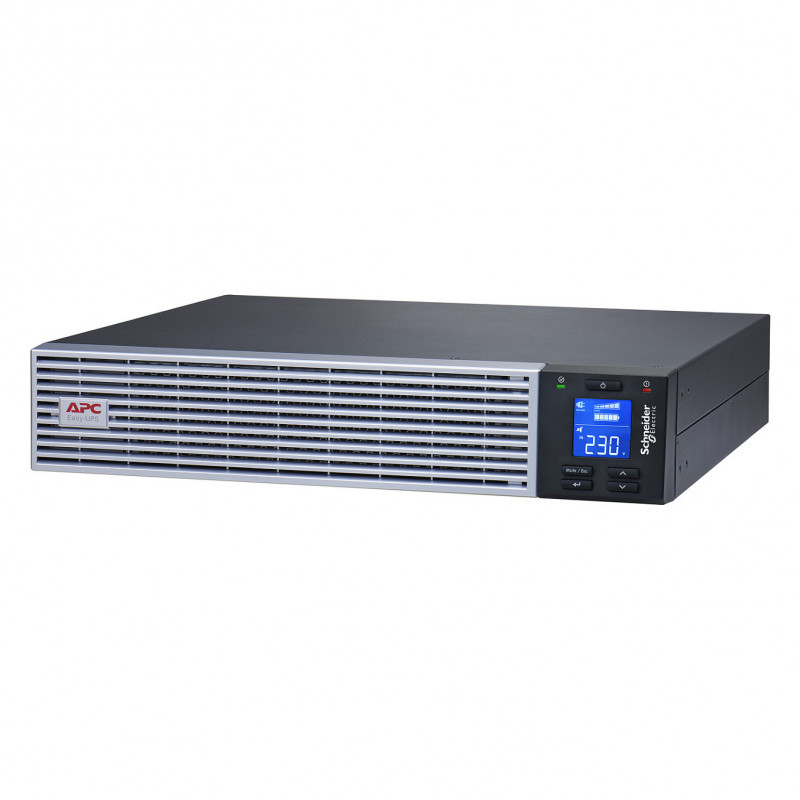 APC Easy UPS On-Line SRVL1KRIRK noodstroomvoeding, 1000 VA / 900 W, Li-Ion, rack 2U, met railkit