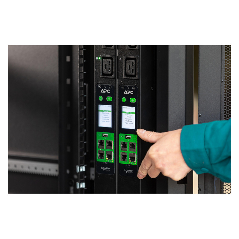 APC EasyPDU EPDU2216S schakelbare rack-PDU, Zero U, 11 kW, 230 V, 21 x C13 en 6 x C19, IEC 309