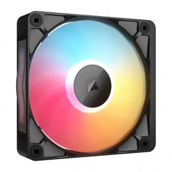 Corsair iCUE LINK RX120 II RGB PWM-ventilator CO-9051057-WW, 120 mm, enkele ventilator, zwart