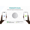 XD Design FindMate Dual RCS tracker P301.6203, Apple Find My en Android Find Hub, IPX5