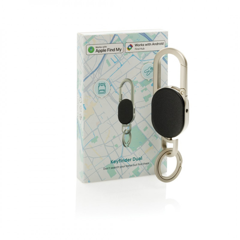 XD Design Connects Keyfinder Dual sleuteltracker, Apple en Android Find, P301.1601