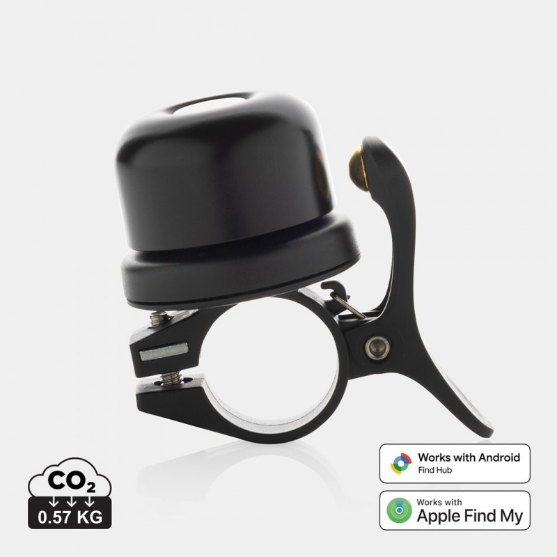 XD Design Connects Bike Finder Dual fietsbel met tracker, Apple en Android Find, IPX6, P301.1401