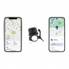 XD Design Connects Bike Finder Dual fietsbel met tracker, Apple en Android Find, IPX6, P301.1401