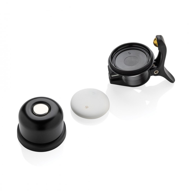 XD Design Connects Bike Finder Dual fietsbel met tracker, Apple en Android Find, IPX6, P301.1401