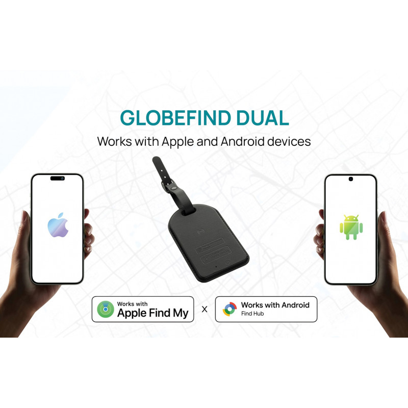 XD Design Connects Globefind Dual RCS bagagetracker, Apple en Android Find, P301.5701