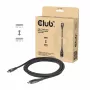 Club 3D CAC-2508 USB-C-veiligheidslaadkabel, 240 W, met laaddisplay, stekker/stekker, 2 m