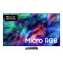 Samsung GMR75R95HATXZG 75-inch Micro RGB smart-tv, 4K, model 2026, zwart