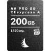 Angelbird AV Pro CFexpress A v4 SE MK3 geheugenkaart, 200 GB