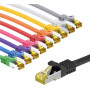 Goobay 69941 Cat.7 S/FTP PiMF patchkabel, 3 m, set in 10 kleuren