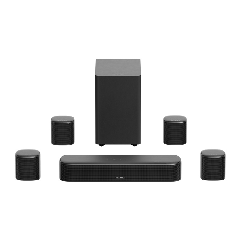 Ultimea Aura S5T 7.1 Dolby Atmos soundbar met bedrade subwoofer