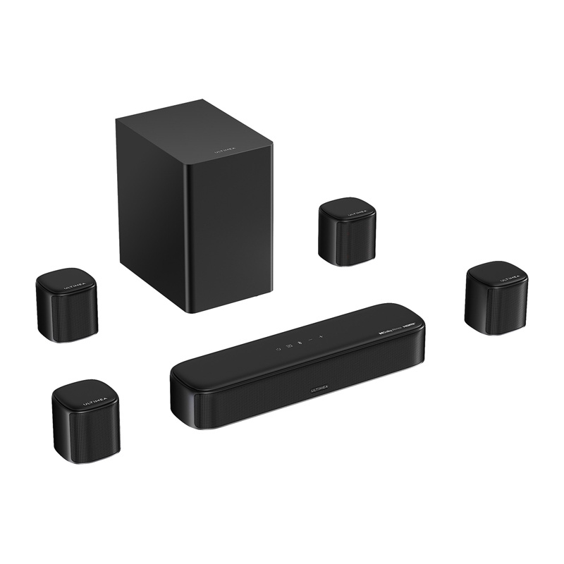 Ultimea Aura S5T 7.1 Dolby Atmos soundbar met bedrade subwoofer
