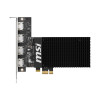 MSI GeForce GT 710 2GD3H videokaart, 2 GB GDDR3, 64-bits, 4x HDMI