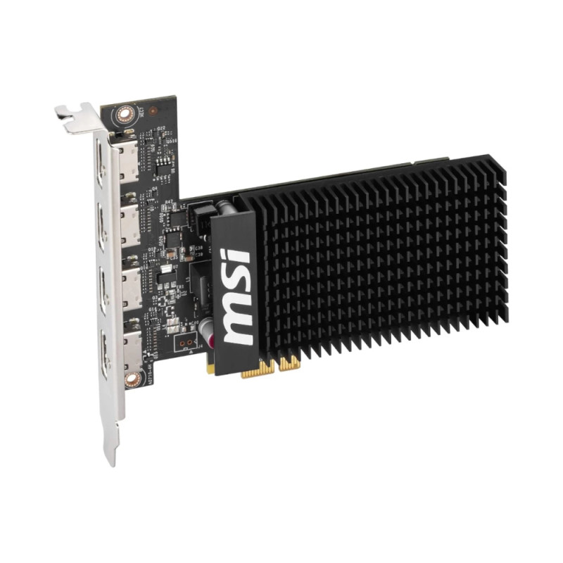 MSI GeForce GT 710 2GD3H videokaart, 2 GB GDDR3, 64-bits, 4x HDMI