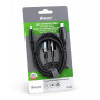 Vakoss TC-U560 USB-C-naar-USB-C-kabel met digitaal display, 100 W, 1,5 m, zwart