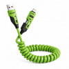 Vakoss MLU680G 4-in-1-kabel, 1,5 m, 60 W, 3 A, QC/PD, groen