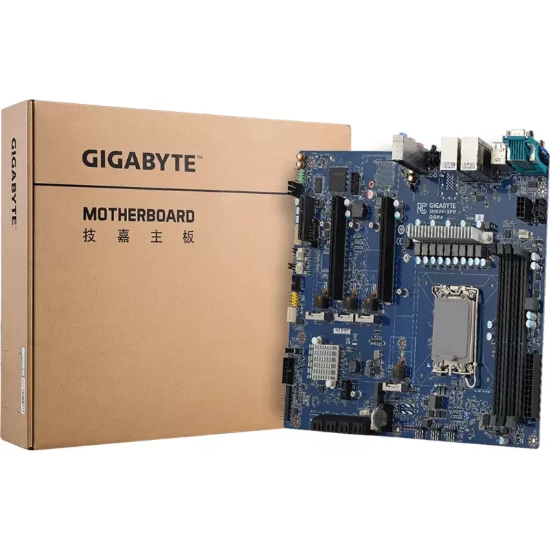 Gigabyte MW34-SP0 Rev. 1.0 moederbord, ATX, socket 1700, DDR4