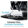 Klevv FIT V KD5AGU880-60A300F DDR5-geheugenkit, 32 GB (2 x 16 GB), DDR5-6000, CL30
