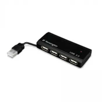 Kensington PocketHUB Mini USB 2.0-hub, 4 poorten (33399EU)