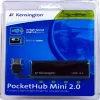 Kensington PocketHUB Mini USB 2.0-hub, 4 poorten (33399EU)
