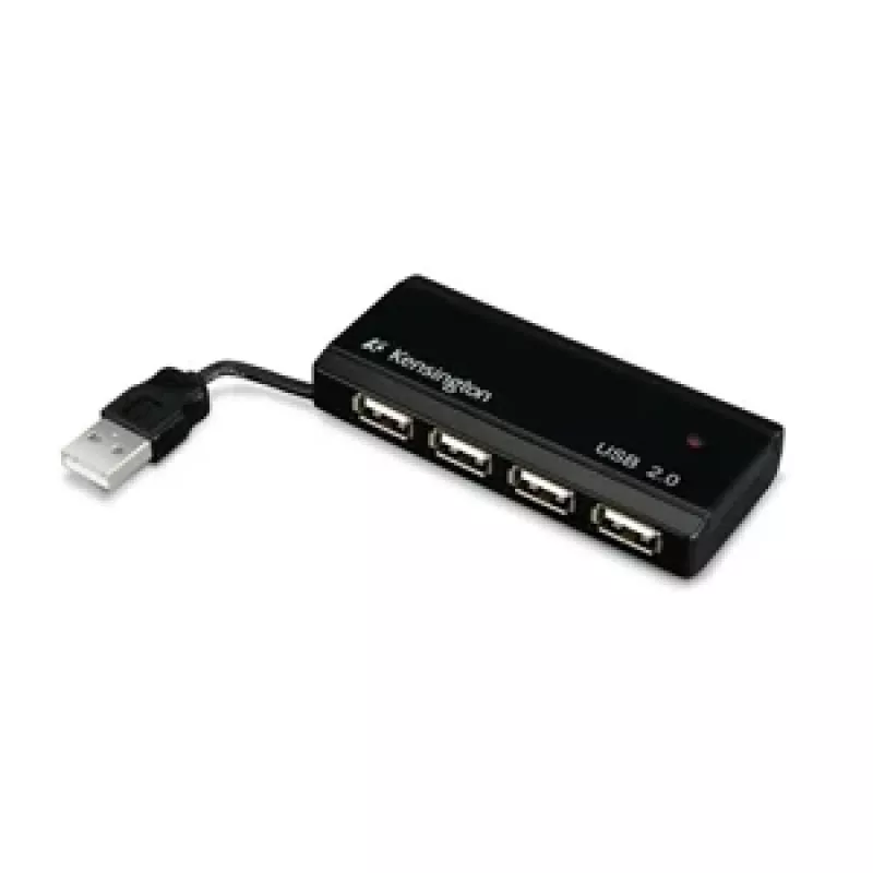 Kensington PocketHUB Mini USB 2.0-hub, 4 poorten (33399EU)