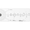 Dark Project Terra Nova XL gaming-muismat, wit