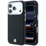BMW Sign Inclined Deboss Letters MagSafe smartphonehoesje voor iPhone 18 Pro Max / 17 Pro Max, zwart